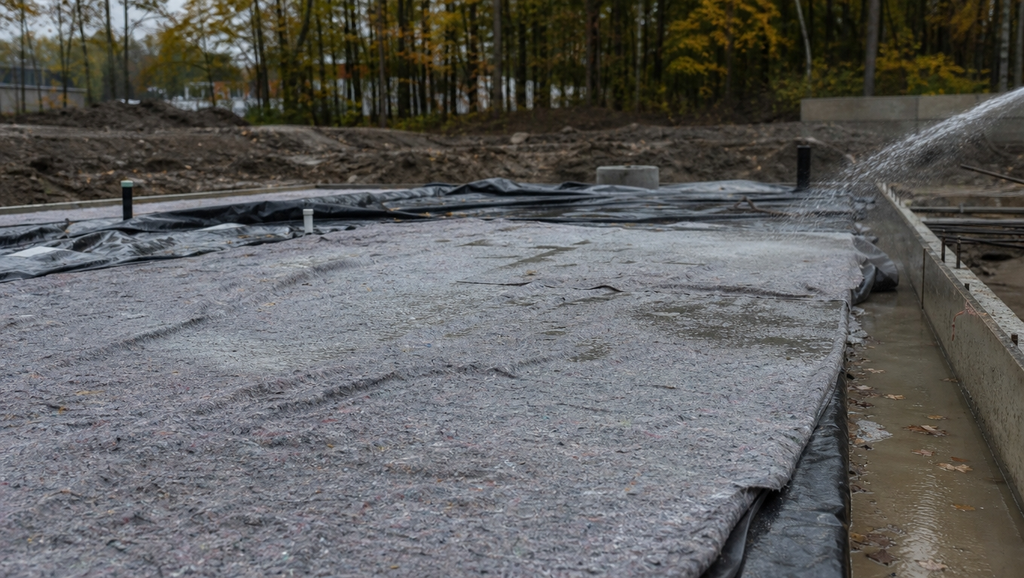 Photorealistic outdoor concrete slab covered with 1788530383814