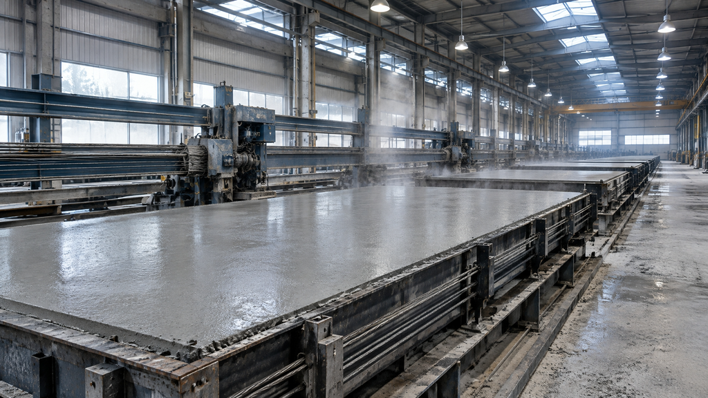 Documentary style photograph inside a precast conc 1789472239781